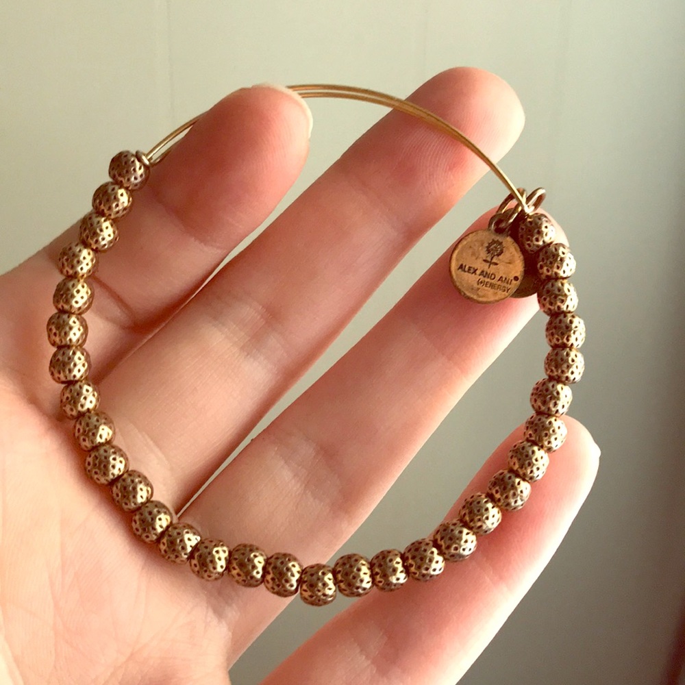 Alex and Ani Euphrates Beaded Bangle